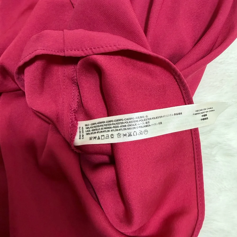 Free People Deep Red Camisole Top